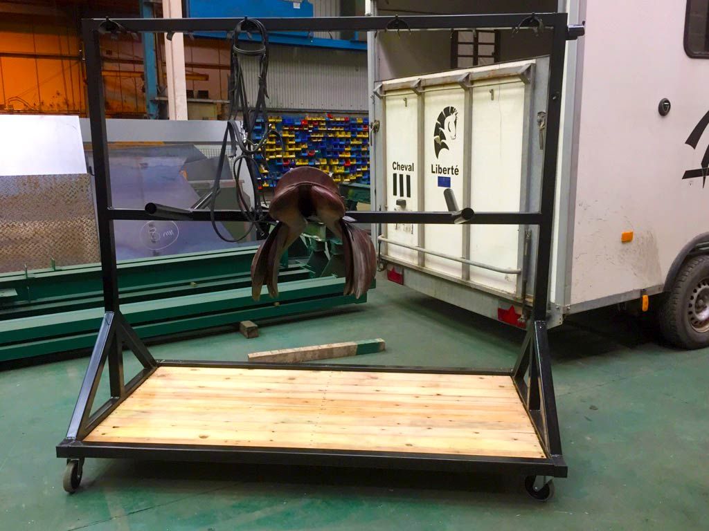 Bespoke Mobile Tack Rack