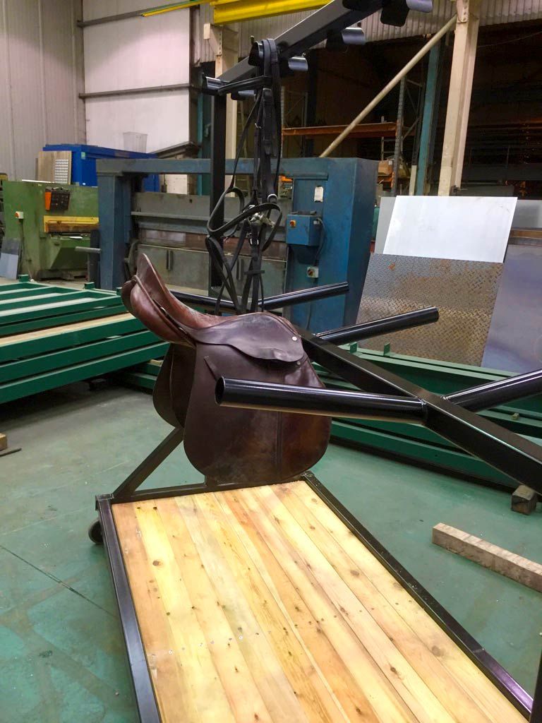 Bespoke Mobile Tack Rack