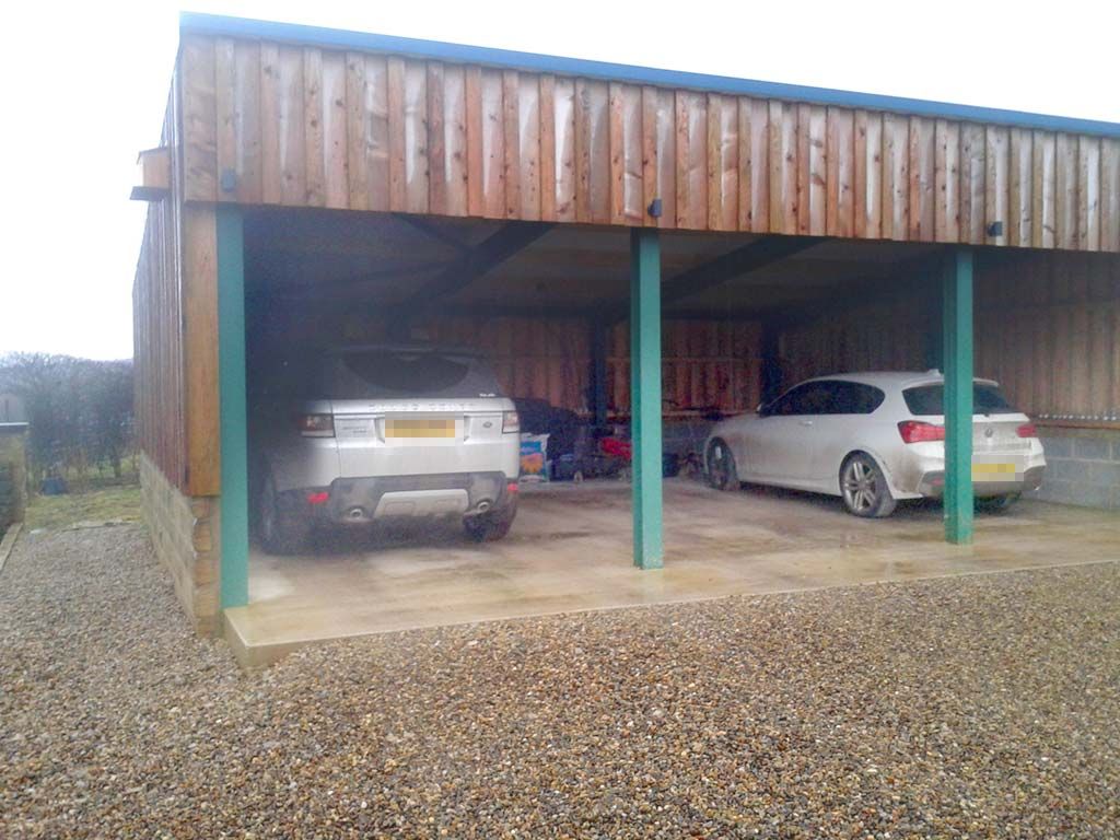 Three Car Garage project by Fred Collin Architect